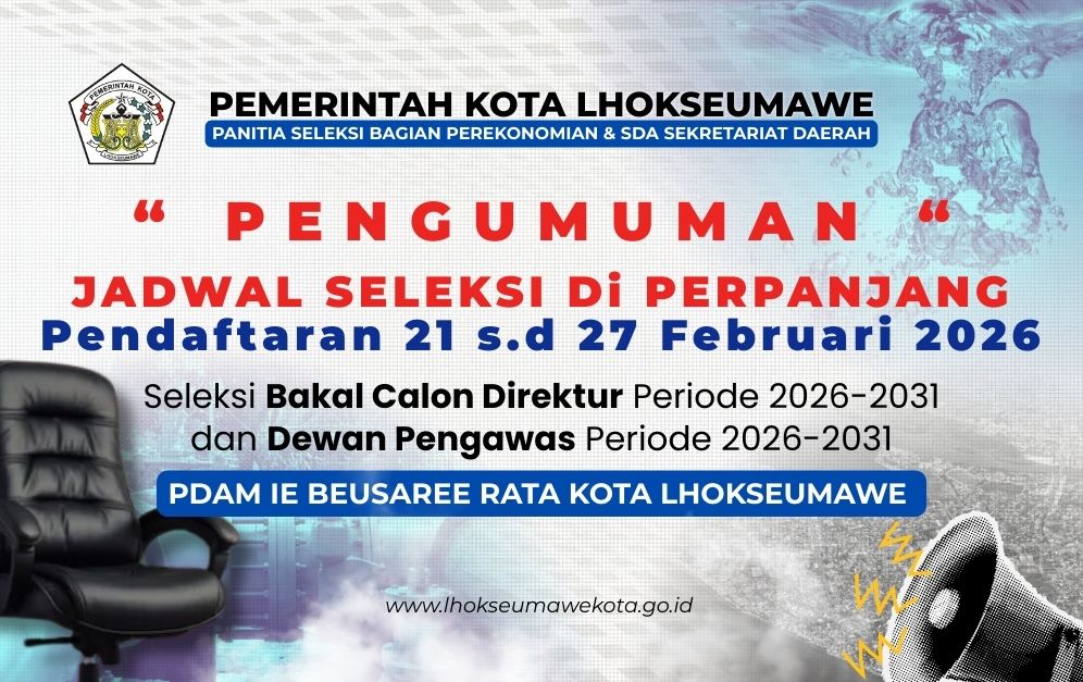 Masih Di perpanjang Direksi PDAM